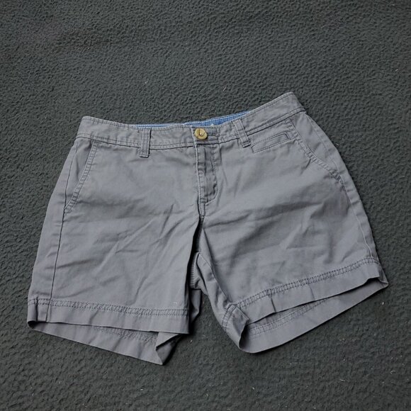 Dockers Chino Shorts Womens 4P 28x5 Gray - Picture 1 of 8